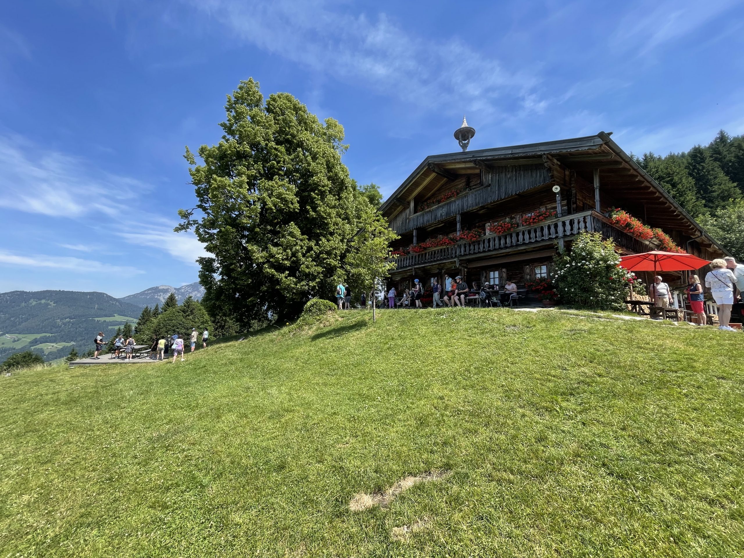 Besuch am Gruberhof (Köpfinghof)