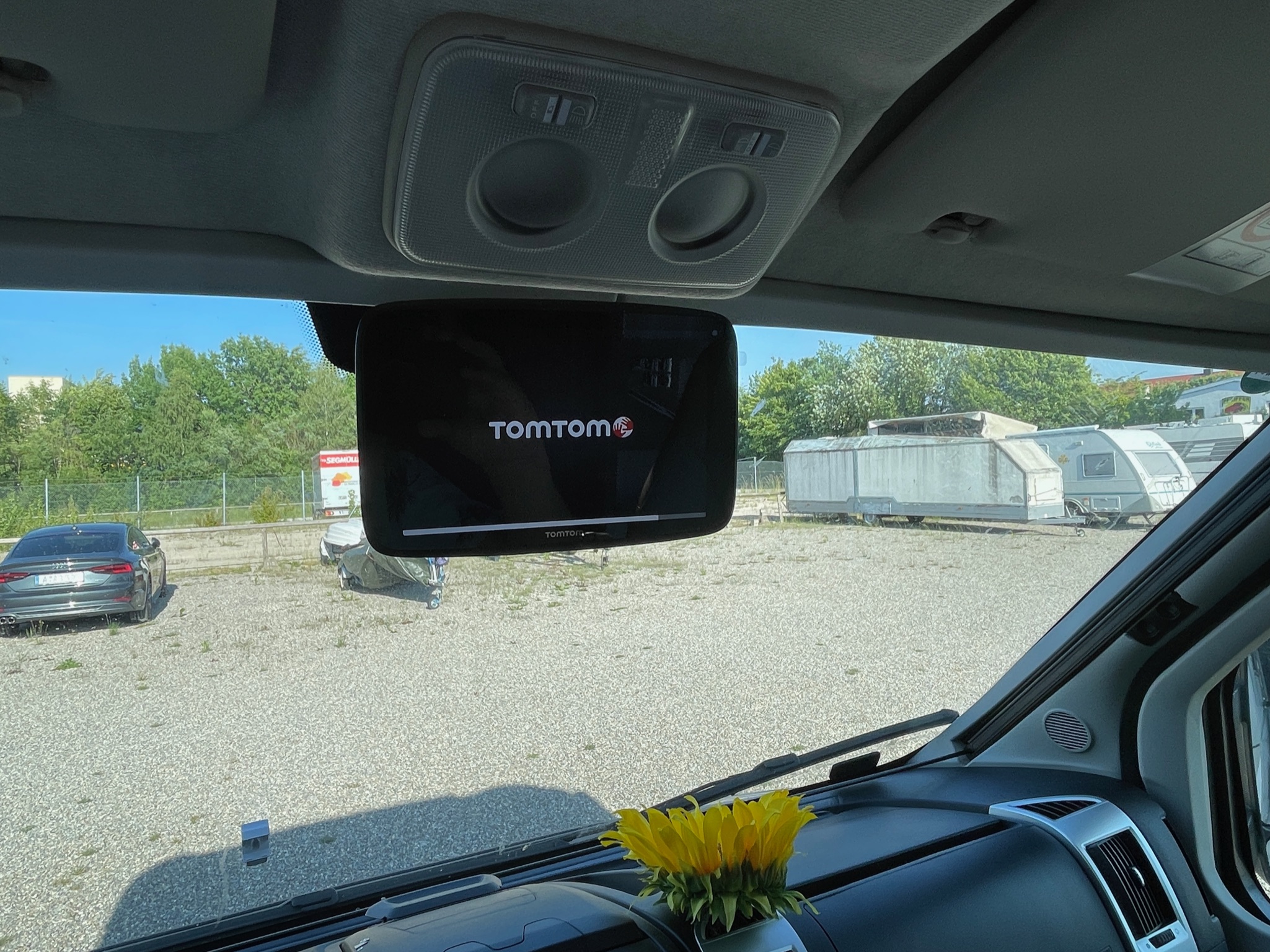 Der ideale Platz fürs Navi