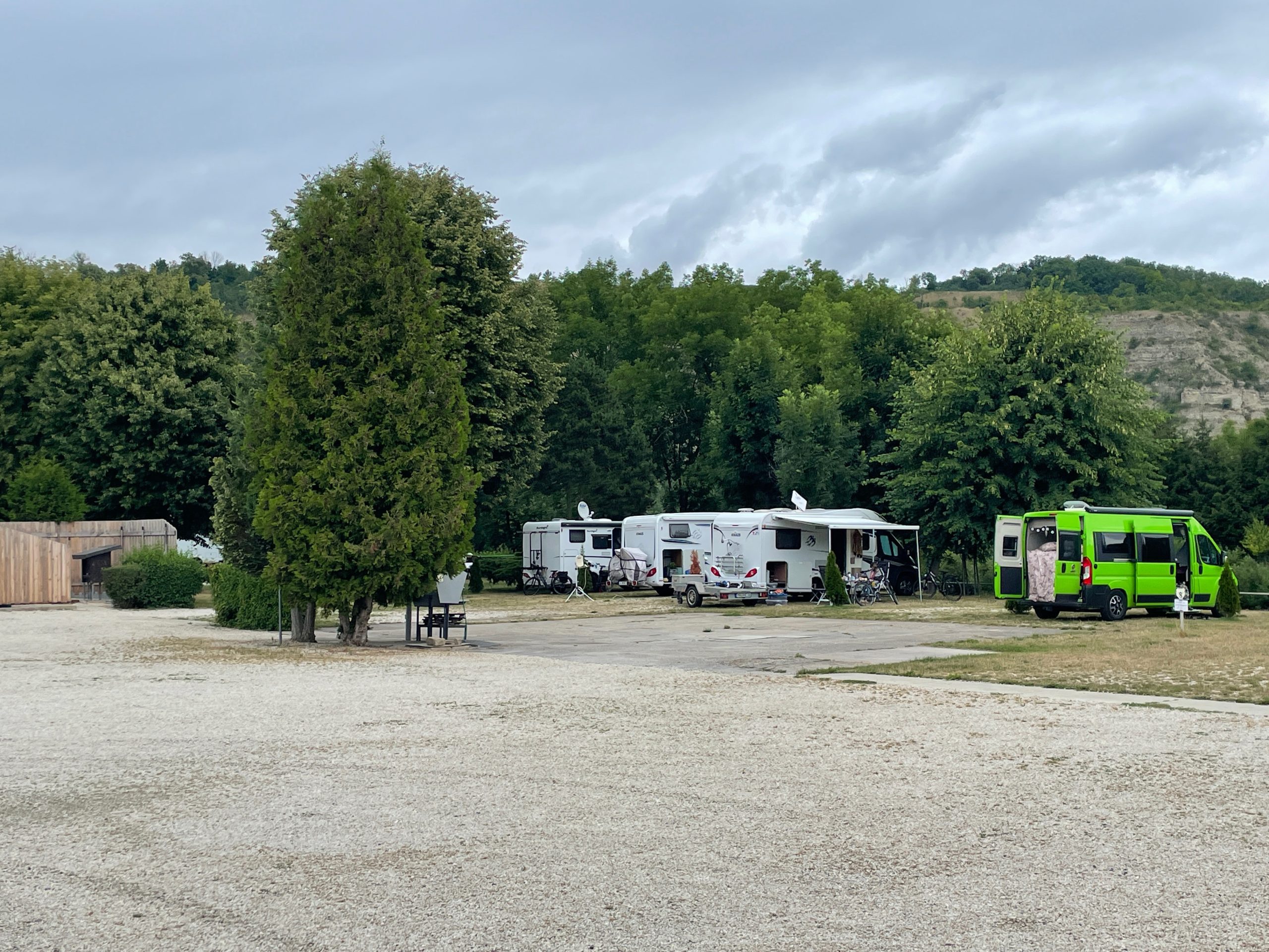 Stellplatz am Saalebogen